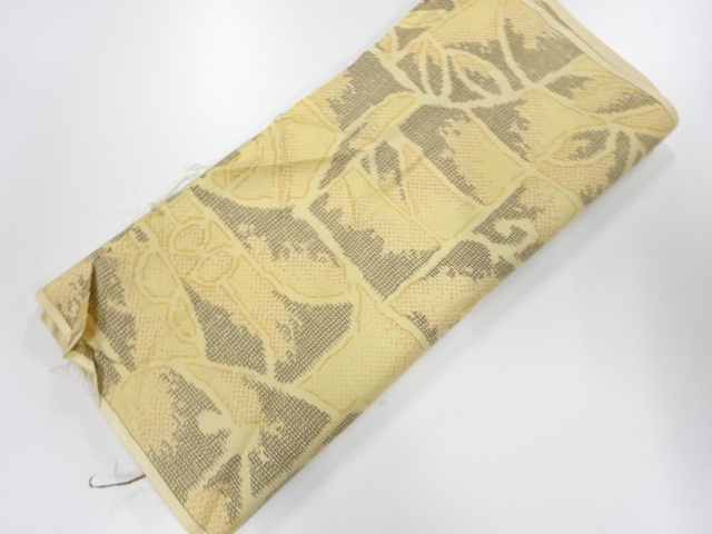 アンティーク　正絹　紬　着尺反物